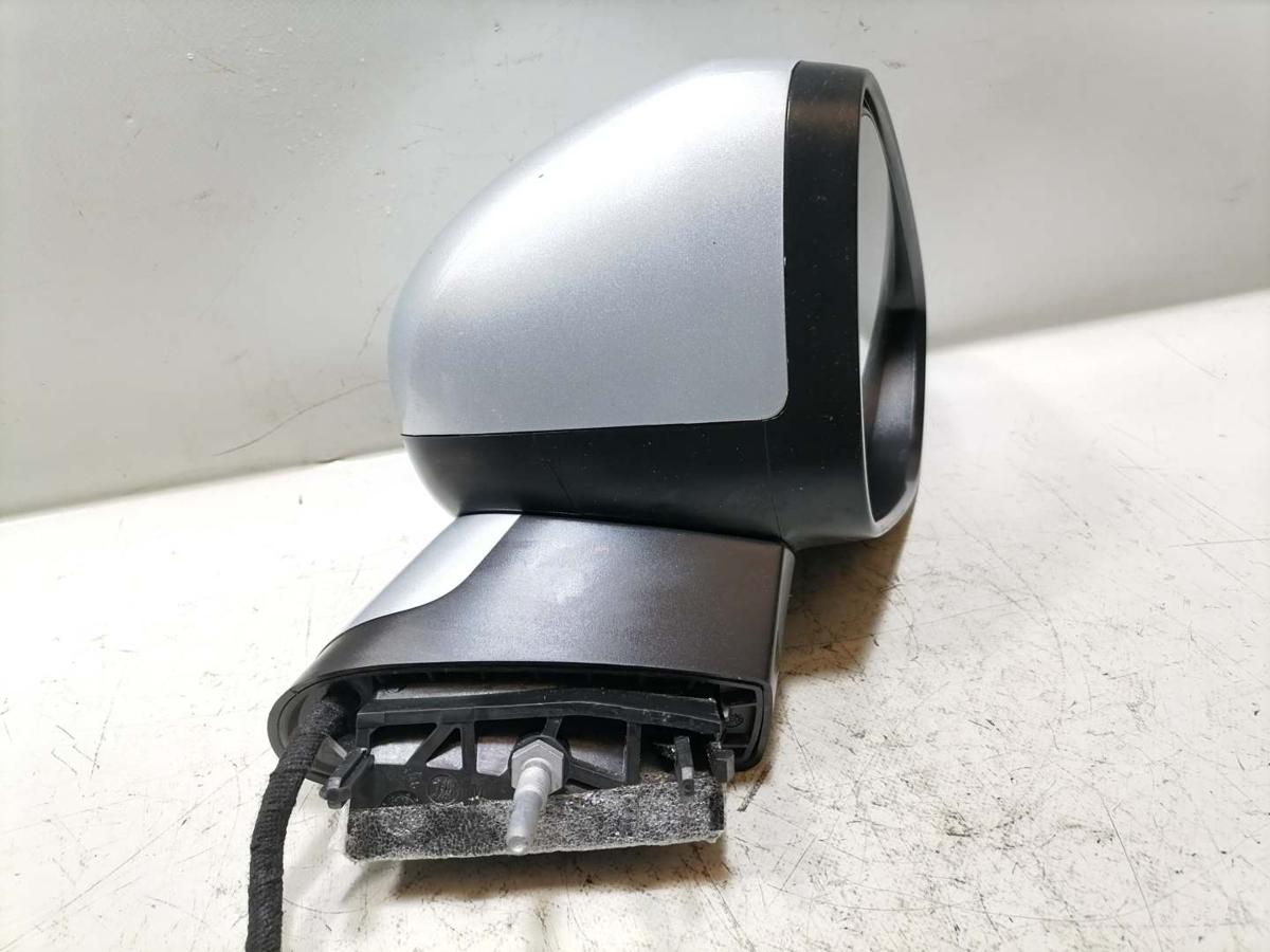 Citroen C4 N original Au&szlig;enspiegel rechts elektrisch anklappbar EZR Aluminiumgrau Bj.2011